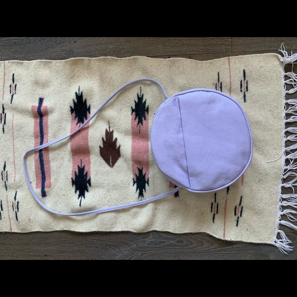 NWOT baggu circle purse lilac